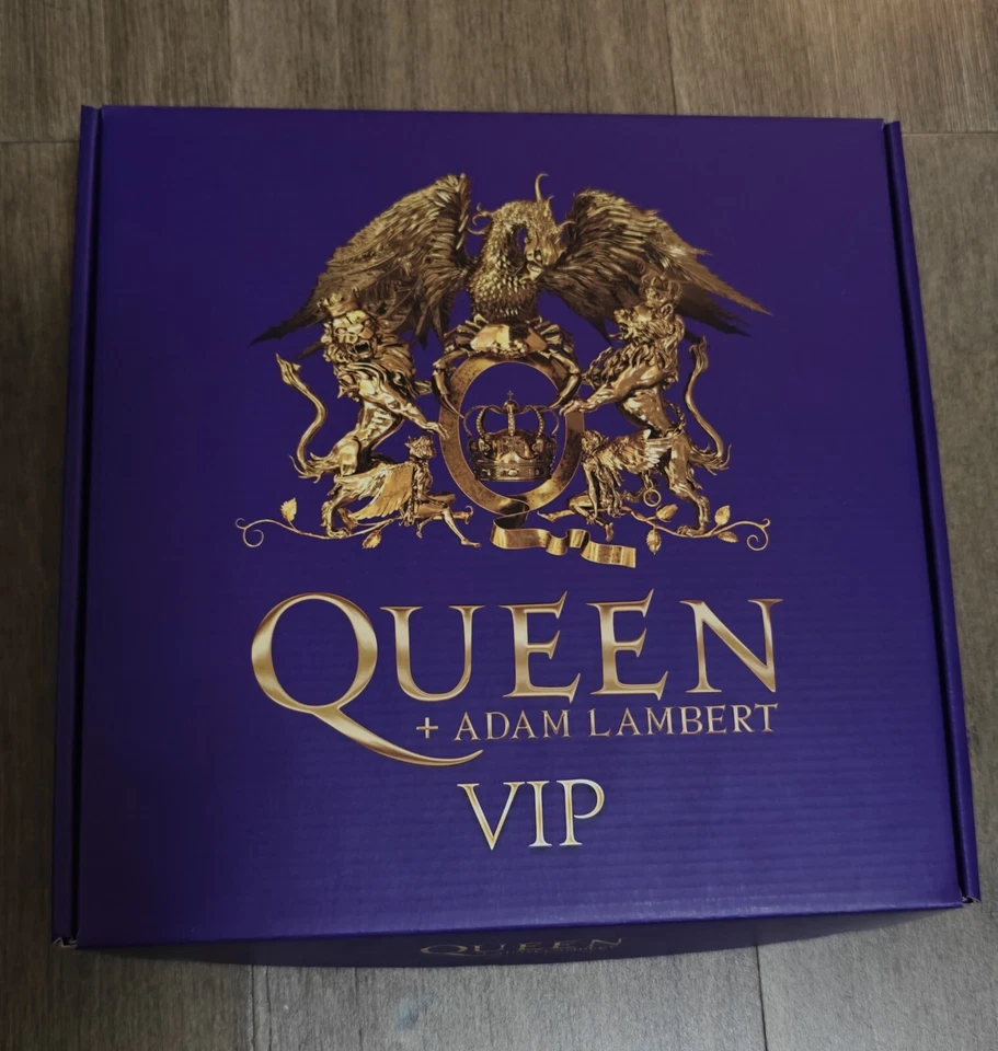RARE Queen Rhapsody Stockholm Tour VIP Exclusive Merch+ BONUS Gift Video! - Image 1 of 4