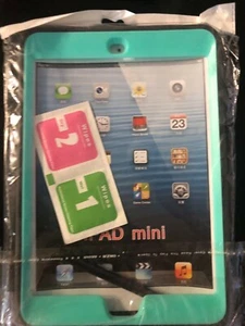 iPad Mini 1/2/3 Hard Case w/Protective Screen Cover. Elephant Back Design - Picture 1 of 2
