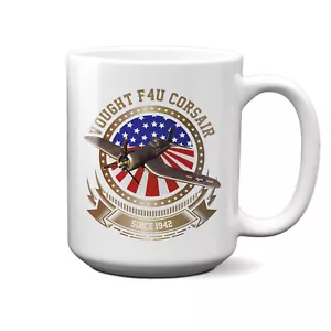 F4U Corsair Stars and Stripes 15oz Mug - Picture 1 of 2