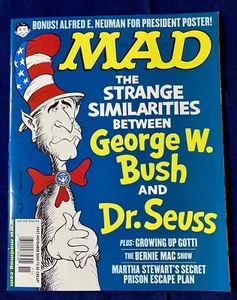 Vintage MAD Magazine Dr. Seuss George Bush Parody Cover #447 November 2004 Issue - Picture 1 of 6