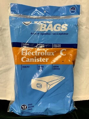 DVC Brand Electrolux Canister C Vacuum bags 12 pcs in pkg - Image 1 of 4