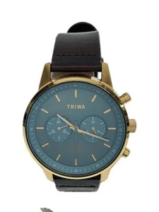 TRIWA Quartz Analog Leather NEST129 Watch Mint JAPAN - Picture 1 of 6