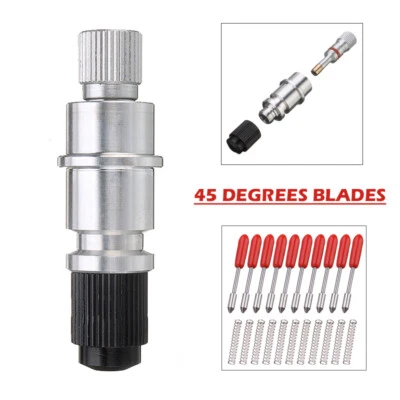 10x 45° Schneideplotter Plottermesser + CB09 Messerhalter für Schneideplotter - Bild 1 von 4