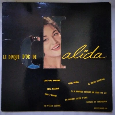 DALIDA   25cm/10" LP FRANCE Le DISQUE D'OR - Photo 1/4