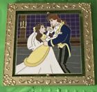 LE 100 Disney Pin Beauty & The Beast  Wedding Princess Bride with Prince Spinner