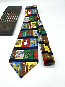 KLASSENZIMMER LEHRER QUALITÄT KLEID ANZUG DESIGNER KRAWATTE KOSTENLOSER VERSAND - Bild 1 von 3