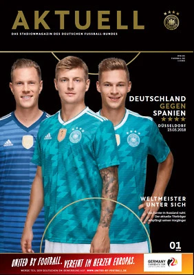 Länderspiel 23.03.2018 Deutschland - Spanien in Düsseldorf, DFB - Aktuell