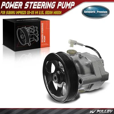 Nueva bomba de dirección asistida con polea para Subaru Impreza 4Cy 2.5L 2003-2005 Foto 1 de 4
