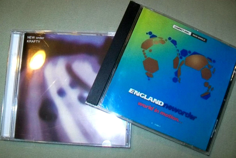 New Order       * CD LOT *       Krafty  --  World in Motion Foto 1 de 1