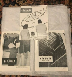 Rare! 3 The Circuit Magazines  Dec 1952, July 1954, Aug 1954 - Picture 1 of 7