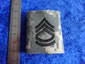 US Überziehschlaufe Digital ACU für Regenjacke: Sergeant First Class - Picture 1 of 2