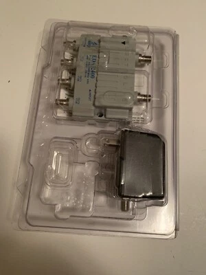 Electroline EDA 2400 4-Port Drop Amp + RF/CATV power supply - Image 1 of 3