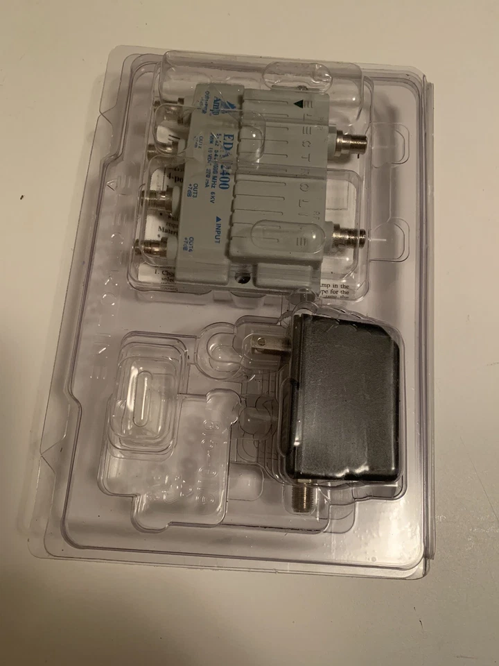 Electroline EDA 2400 4-Port Drop Amp + RF/CATV power supply - Image 1 of 3