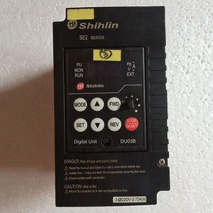 SE2-023-0.75K-D Used For Shihlin Inverter Free Shipping - Picture 1 of 4