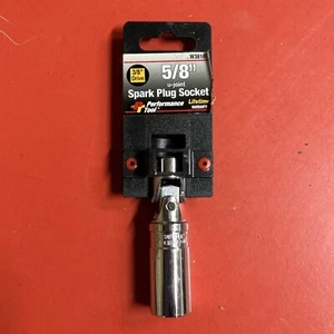 Wilmar W38161 Performance Tool 3/8 In. Drive Ratchet 5/8 in. Spark Plug Socket - Picture 1 of 5