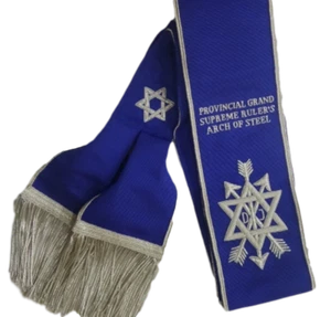 OSM – Order of Secret Monitor Provincial Arch of Steel Sash – LR586 - Picture 1 of 1