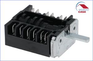 Commutatore 6 Posizioni per Forno Cucina CANDY Ricambi Selettore Funzioni CVM56W - Picture 1 of 6