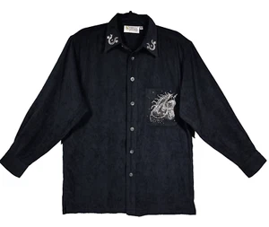 Top vintage Christine Alexander impreziosito da cristalli Swarovski taglia M western usato in ottime condizioni - Foto 1 di 18