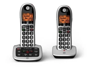 BT Telephone 4600 Big Button Digital Cordless Advanced Call Blocker Pair Wireles - Picture 1 of 7