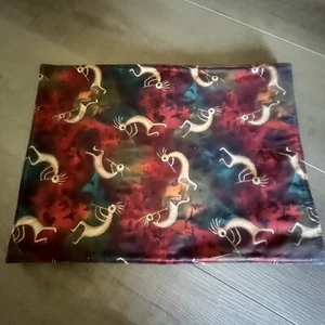 Kay Dee Designs Kokopelli Canyon Dance 4 Placemats USA Made Cotton 17x13 SWest - Picture 1 of 7