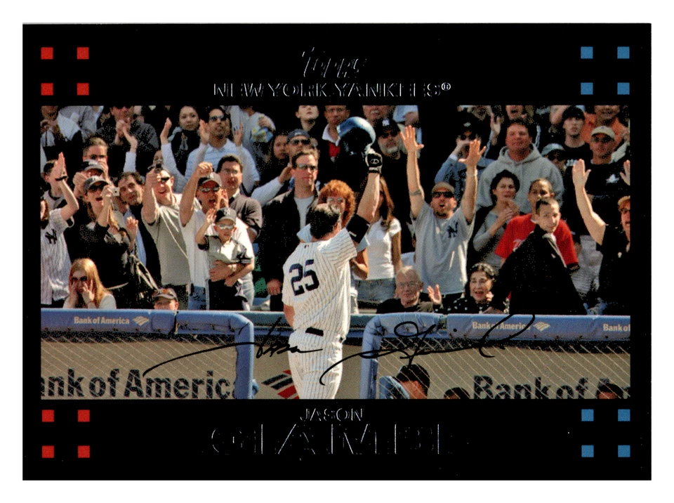 2007 Topps Jason Giambi  New York Yankees #120 NM-MINT - Image 1 of 2