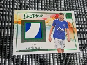 2022-23 Panini Impeccable Conor Coady Illustrious Materials /5 Emerald Everton - Picture 1 of 2
