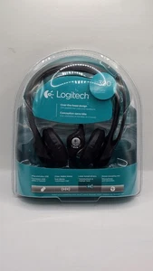 Logitech H390 Black Over the Ear Headset USB Headphones Microphone - Afbeelding 1 van 3