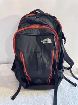 The North Face Surge Black Padded Large Backpack FlexVent Laptop Outdoor - Image 1 of 4