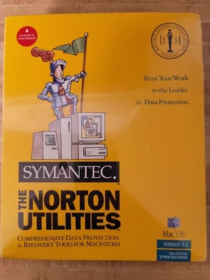 Symantec The Norton Utilities Floppy Disks Software Version 3.2 Macintosh 1995 - Image 1 of 4