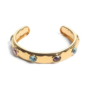 GUESS Schmuck Damen-Armspange Multi Crystals Goldfarben S JUBB05317JWYGMCS - Bild 1 von 3