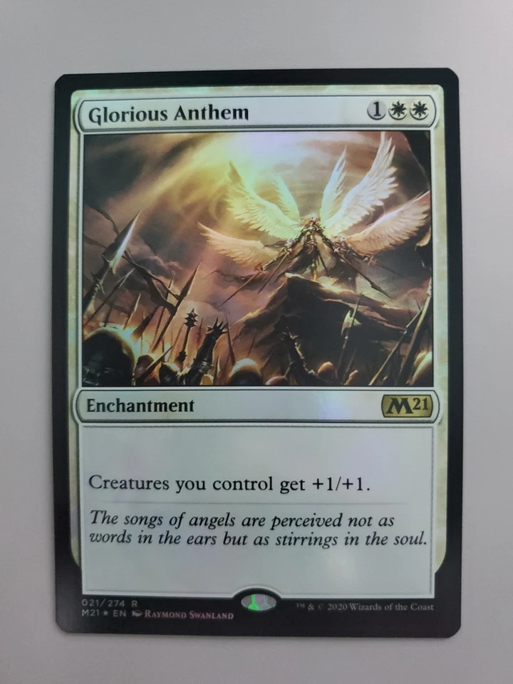 MTG Glorious Anthem Core Set 2021 Foil Rare - Image 1 of 1