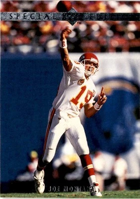 1995 Upper Deck #SE14 Joe Montana Special Edition Kansas City Chiefs - Image 1 of 2