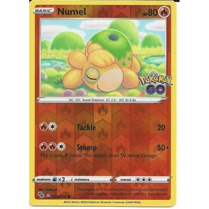 Numel 013/078 Reverse Holo Ditto Sticker Unpeeled Pokemon TCG Pokemon Go - Bild 1 von 1