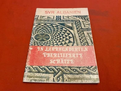IN JAHRHUNDERTEN UBERLIEFERTE SCHATZE 1988 VINTAGE ALBANIAN BOOK SVR ALBANIEN - Image 1 of 4