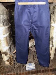 Ancien pantalon, bleu de travail , Sanfor , bleu foncé, taille 46 L V15 - Imagen 1 de 5