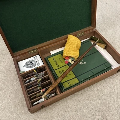 Ultra-Rare Vintage 1920s Jaques Minoru Wooden Box Horse Race Game. Xmas Gift - Image 1 of 4