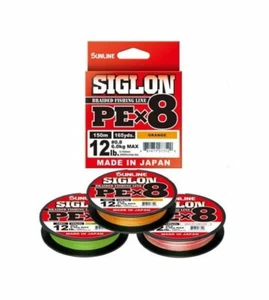 Sunline Siglon Pe X8 Galon 300 MT Fil Pêche Spinning Tressé Bass Truite Mer - Photo 1/4