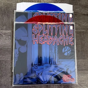 Splitting Headache Night Terrors 2x LP Lot dead nation planet on a chain njhc - Picture 1 of 1