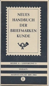L4256 Philatelic Literature NEUES HANDBUCH DER VON MADAGASCAR BRIEFMARKEN  - Picture 1 of 3