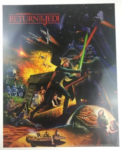 Star Wars Return of the Jedi 1983 Double Sided Poster Coca-Cola / Hi-C Promo - Bild 1 von 8