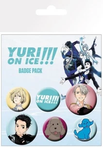 Badge Pack Yuri On Ice - Picture 1 of 1