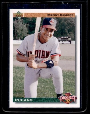 1992 Upper Deck #63 Manny Ramirez RC - Image 1 of 2