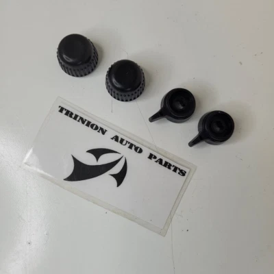 2007 Chevrolet Malibu Botões de Rádio Preto Par Conjunto de 2 Fabricante de Equipamento Original - Imagem 1 de 4