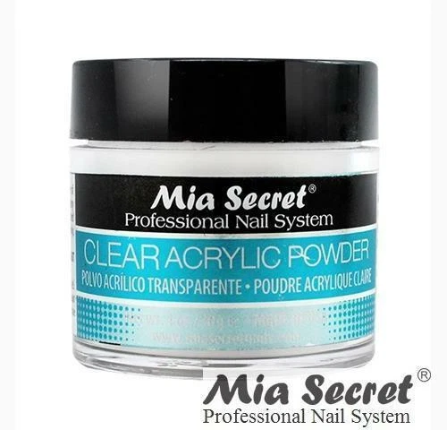 Sistema de uñas profesional en polvo acrílico Mia Secret tamaño: 1 oz - transparente Foto 1 de 1