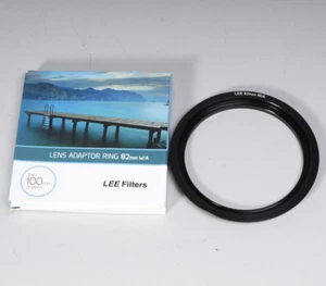 NEW LEE FILTERS 100 SYSTEM 82mm WA LENS ADAPTER RING NEW IN THE BOX - Picture 1 of 5