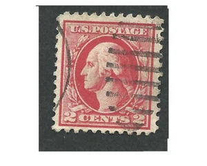Scott 526, 2c Washingt, Tipo IV, Prensa offset, XF-S, Usado, RARO EN ESTE ESTADO - Imagen 1 de 2