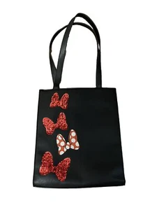 Disney Parks Minnie Mouse Signature Sequins Bow Mini Tote Style Crossbody Bag - Picture 1 of 7