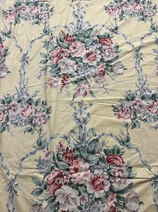 Juego de sábanas Ralph Lauren EVELYN TWIN CHINTZ amarillo FLORAL planas y ajustadas RARO - Imagen 1 de 17