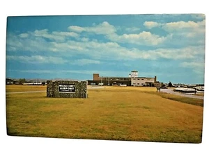 Postal del aeropuerto de Muscogee Columbus Georgia sin publicar - Imagen 1 de 2