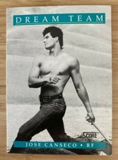 1991 Score Jose Canseco #441 Dream Team 1 of 13 DT MLB Baseball Card